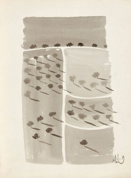 Dino ABIDINE [turc] (1913-1993)

Arbres
Lavis d'encre.
Signé en bas à droite.
59 x 43 cm

