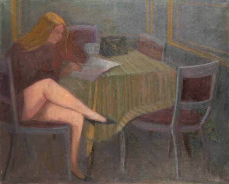 Remzi RASA [turc] (Né en 1928)

Allieurs, 1988
Huile sur toile.
Signée en bas à droite.
92 x 73 cm
