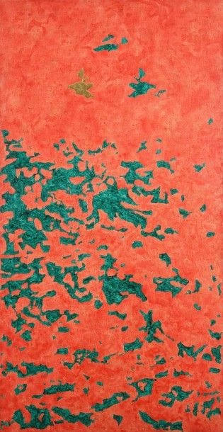 Jean-Paul AGOSTI (né en 1948)

Le Jardin des azalées, 1991
Acrylique sur toile.
Signée et datée en bas à droite.
Signée, datée et titrée au dos.
146 x 73 cm

