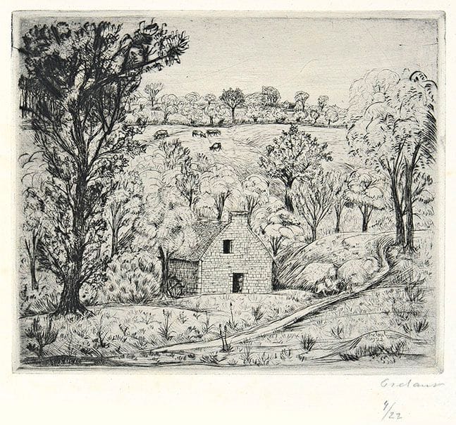 Jean FRÉLAUT (1879-1954)

 Le Moulin à eau; Chapelle de village; Navire en déchargement. 1922-1934. Pointe sèche. Formats divers. Delteil 145 et 248; Frélaut 399. Belles épreuves sur différents papiers, signées et numérotées au crayon, la dernière annotée « 1er état ». Rousseurs claires. Toutes marges. Ens. 3 p.