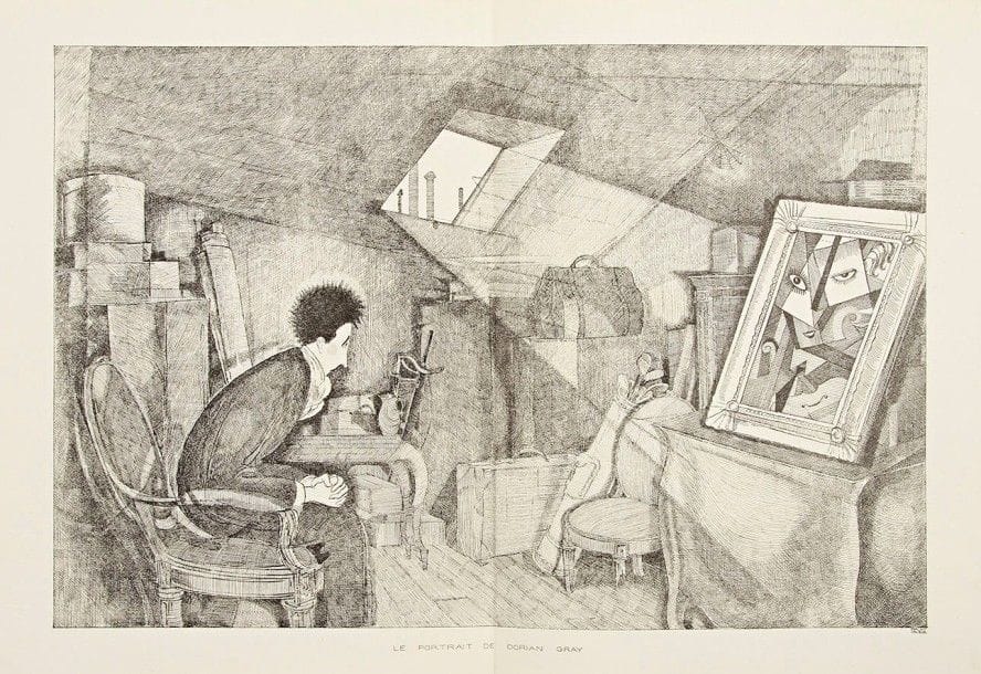 Paul Iribe (1883-1935) (d'après)

 La Mort de Circé ou La Revanche du cochon. 1928. Un vol. grand in-fol. broché contenant 12 pl. rempliées montées sur onglets. Procédé photomécanique. Rousseurs aux premiers feuillets de texte. Ex. sur vélin d'Arches.