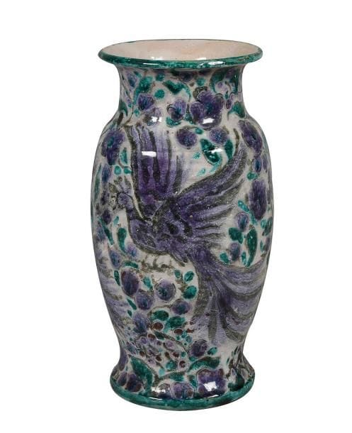 Armand CAZAUX (1895-1982)

Vase balustre en céramique émaillée à décor de volatiles. Signé sous la base. H. 33 cm