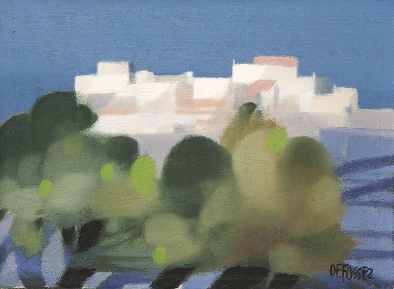 Alfred DEFOSSEZ (Né en 1932)

Village
Huile sur toile.
Signée en bas à droite.
27x35 cm
