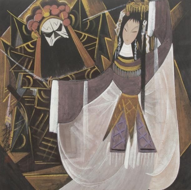 ECOLE CHINOISE

Femme et masque
Gouache.
Porte une signature.
67.5x67.5 cm