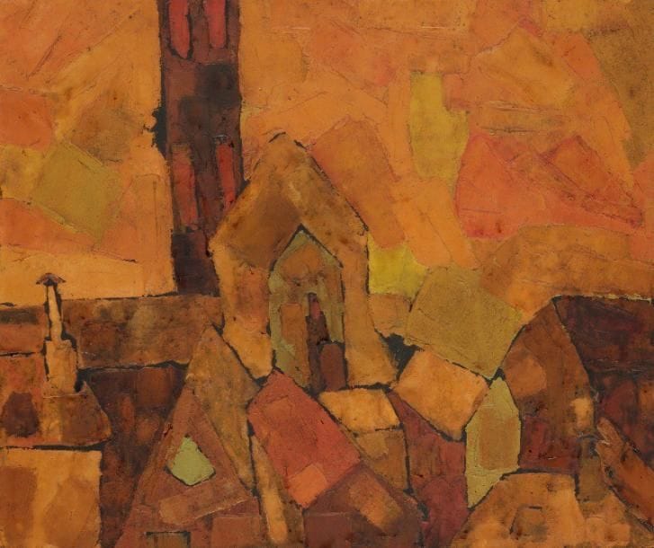 Bernard BYGODT (1939-2004)

L'Église, 1956
Huile sur toile.
Datée au dos.
54x65 cm