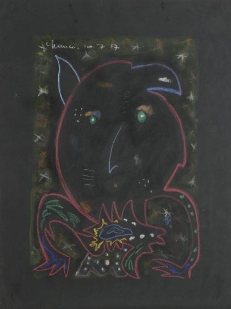 Roland CHANCO (Né en 1914)

Portrait présumé de Jean Cocteau, 1957
Pastel.
Signé et daté en haut à gauche.
65x51 cm