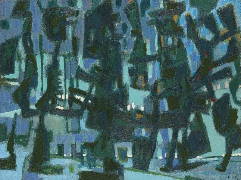Paul CHARLOT (1906-1985)

La Frênaie, 1959
Huile sur toile.
Signée et datée en bas à droite.
Titrée au dos.
46x61 cm