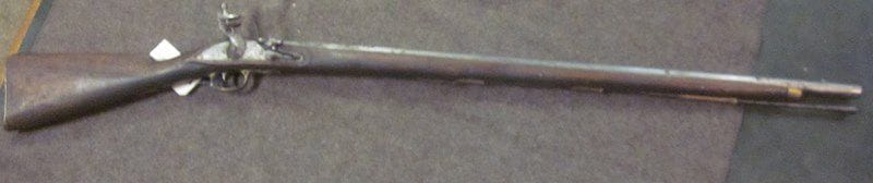 Fusil de fabrication artisanale. Signature sur platine: T.POTTS