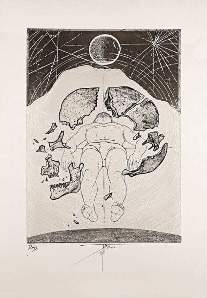 Pierre-Yves TREMOIS (né en 1921)

Homme et cosmos. 1971. Eau-forte et aquatinte. 455 x 632. Très belle épreuve sur vélin, l'une des 20 numérotées en chiffres romains, signée et datée à la plume et à l'encre. Toutes marges non ébarbées.