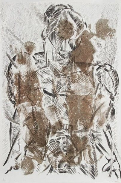 François ROUAN (né en 1943)

Personnage
Lithographie.
Signée et numérotée sur 30.

77 x 50.5 cm