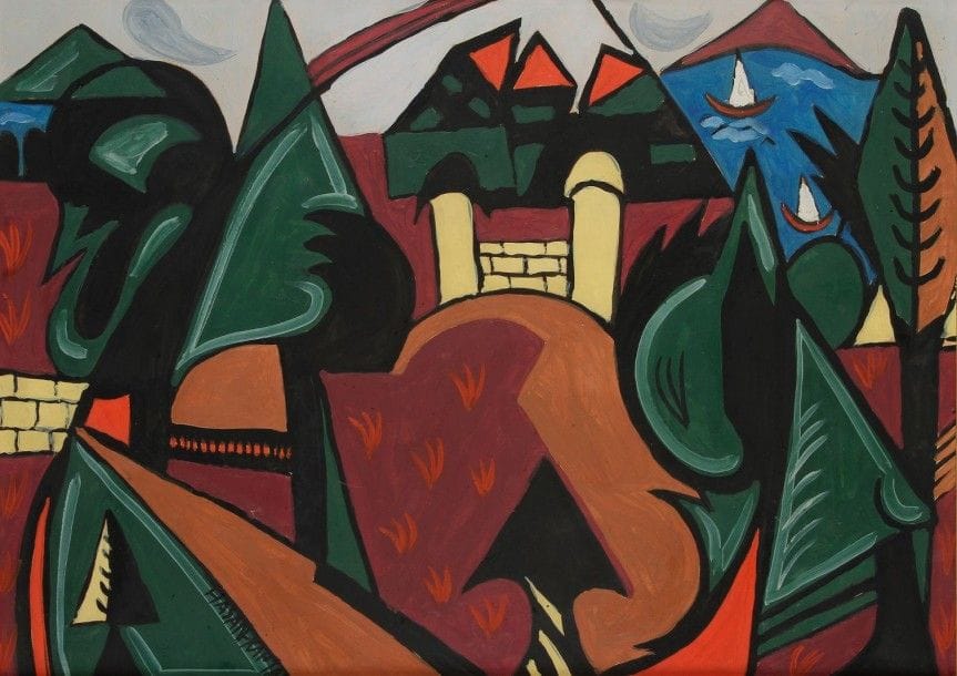 Hasan KAPTAN [turc] (né en 1942)

Paysage d'Anatolie
Huile sur papier.
Signée en bas à gauche.
50 x 70 cm