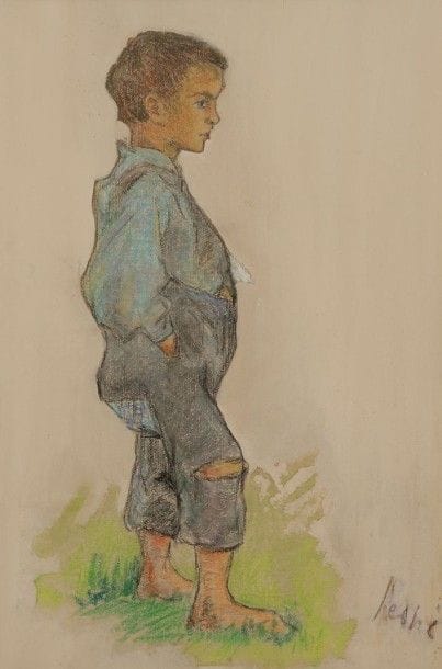 Jean Misceslas PESKE (1870-1949)

Enfant en pied
Pastel et aquarelle.
Signé en bas à droite.
58 x 38 cm