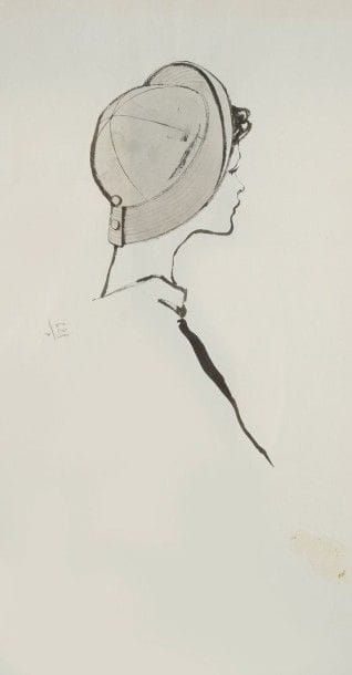 Hans-Albert FALK (1918-2002)

Femme au chapeau
Dessin à l'encre de Chine.
Signé en bas à droite.
45 x 25 cm