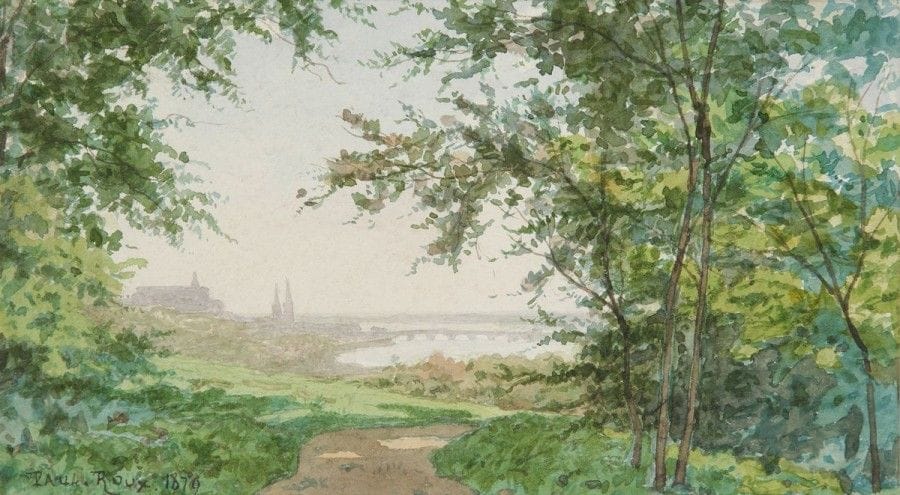 Paul ROUX (c. 1845-1918)

Vue de Blois, 1879
Aquarelle.
Signée en bas.
12,5 x 21,5 cm