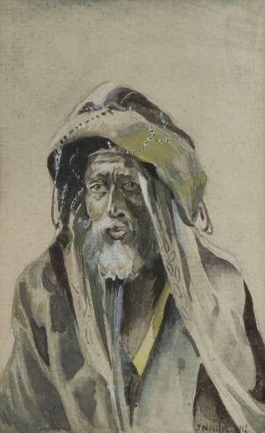J. NOULEZ (XIXe - XXe siècle)

Oriental, 1912
Aquarelle.
Signée et datée en bas à droite.
14 x 8,5 cm

