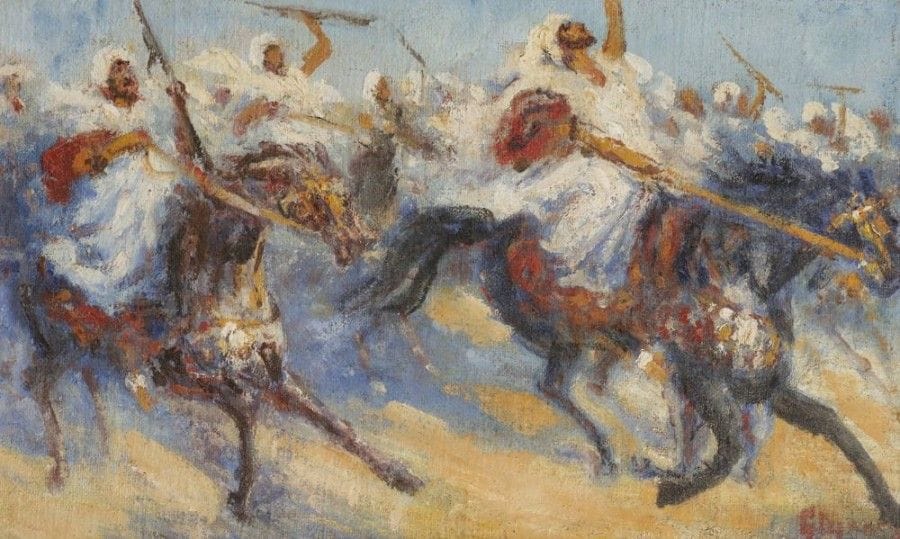 Georges Sauveur MAURY (1872 - ?)

Fantasia
Huile sur toile.
Signée en bas à droite.
28 x 48 cm