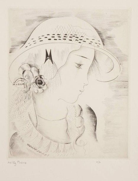 Mily Possoz (portugaise, 1888-1967)

Profil de fillette; Fillette au chapeau. 1930. Pointe sèche. 205 x 265 et 178 x 210. Très belles épreuves sur vélin, signées et numérotées au crayon. Toutes marges. Tirage à 45 et 30 épreuves. Ens. 2 p