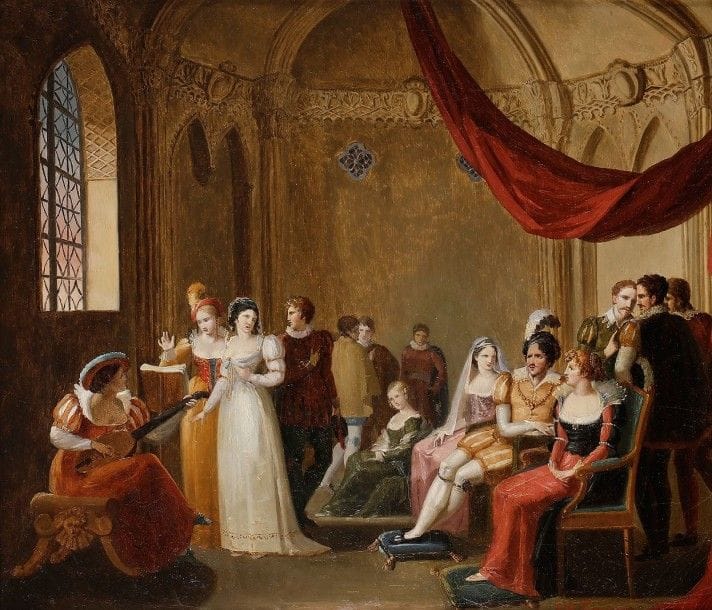 Jean Baptiste LECOEUR

Le concert
Sur sa toile d'origine
46 x 55,5 cm
Signé et daté en bas à droite J B Lecoeur 1835