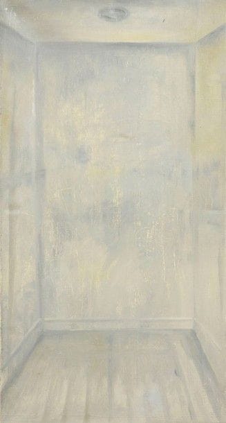 Francisco Pistolesi né en 1956Coin d’atelier, 1990Huile sur toile Signée, située « Amsterdam » et datée au dos75 x 40 cm 