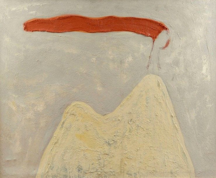 José Freixanes né en 1953Cataventos, 1990Huile sur toile Signée, titrée et datée au dos130 x 162 cm Provenance : Galerie Juana Mordo, Madrid. 