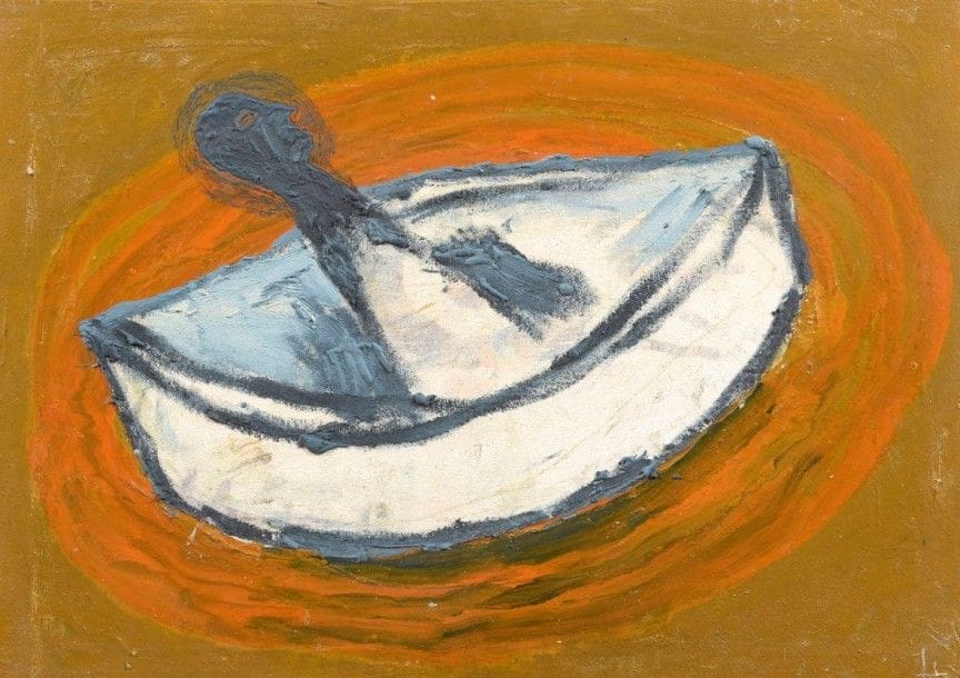 José Freixanes né en 1953Calmachicha, 1988Huile sur toile Signée, datée et titrée au dos45 x 54 cm 