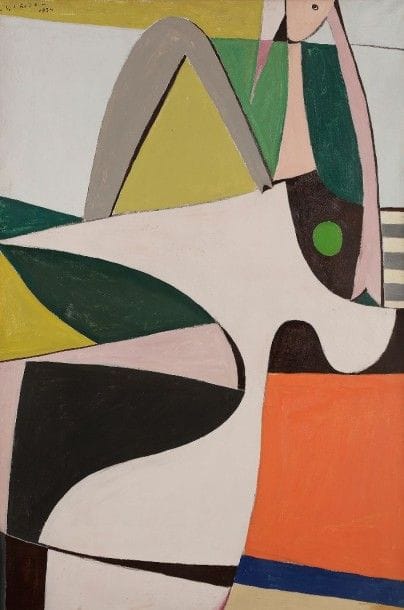 Gaston Louis ROUX (1904-1988)

Femme accoudée, 1924
Huile sur toile.
Signée en haut à gauche.
92 x 60 cm

Provenance:
- Galerie Louise Leiris, Paris, n°92.
- Galerie Joan Gaspar, Barcelone.
