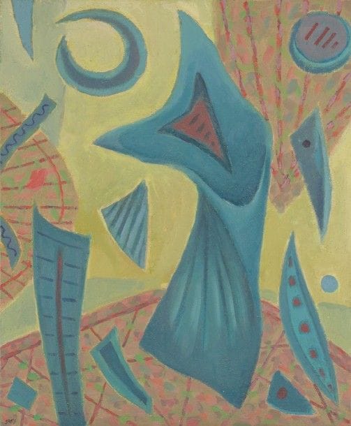 Henri GOETZ [franco-américain] (1909-1989)

Promenade nonchalante, 1985
Huile sur toile.
Signée en bas à gauche.
Titrée au dos sur le châssis.
73 x 60 cm

Commentaire:
L'oeuvre sera reproduite au Tome II du Catalogue Raisonné en préparation par Monsieur Frédéric Nocera.
