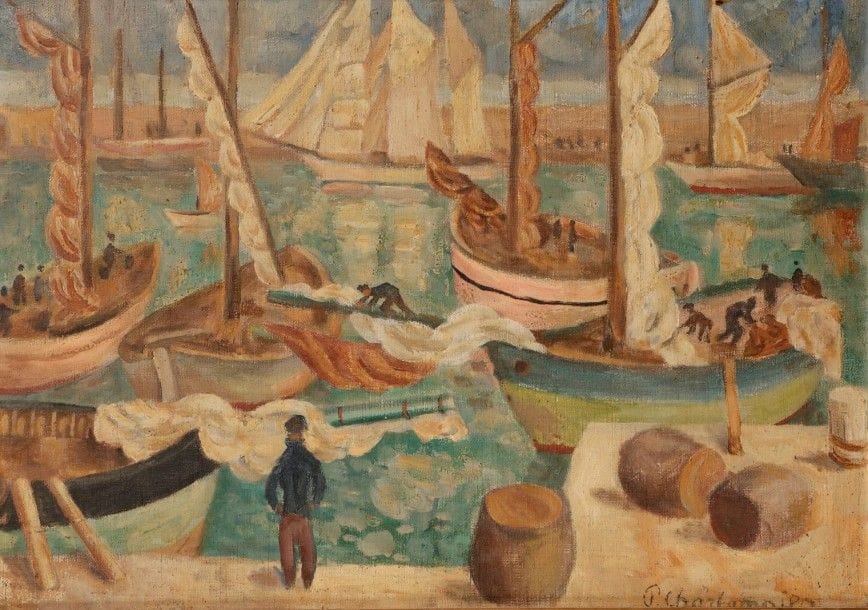 Pierre CHARBONNIER (1897-1978)

Le Port
Huile sur toile.
Signée en bas à droite.
38 x 55 cm

