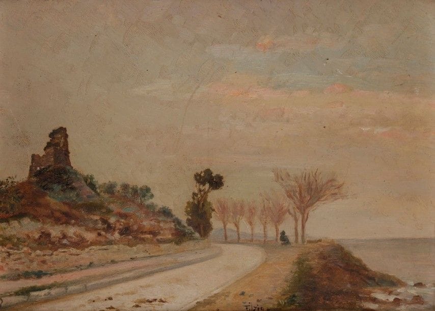 Hector FILIPPI (1893-1965)

La Tour de Toga et la route du Cap Corse
Huile sur carton.
24 x 33 cm
