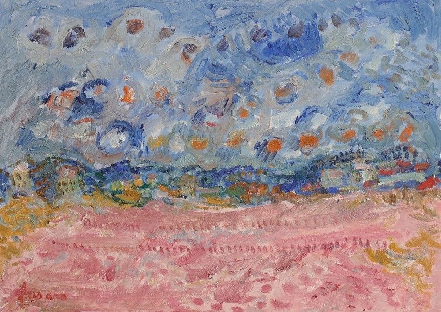 Jean FUSARO (né en 1925)

Paysage près de Sète
Huile sur papier contrecollé sur toile.
Signée en bas à gauche.
33 x 46 cm
