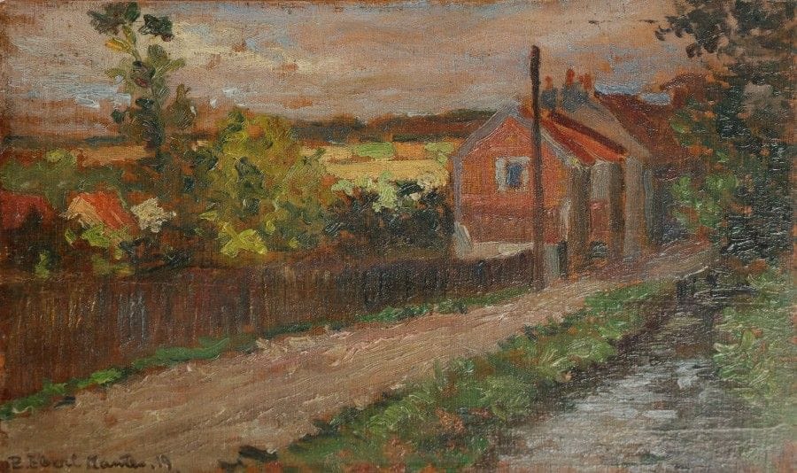 François EBERL (1887-1962)

Mantes, 1919
Huile sur toile.
Signée en bas à gauche.
17 x 25 cm