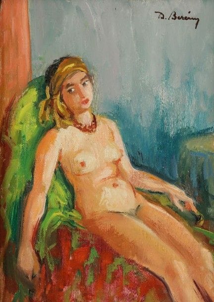 Robert BERéNY (1887-1953)

Nu assis
Huile sur panneau.
Signée en haut à droite.
33 x 24 cm
Provenance:
- Vente Henri Adam, Ader, Paris, 29 novembre 2013.
- Vente au profit de la Commission Centrale de l'Enfance, Galerie Beaux-Arts, 24 mai 1962, n°28.
