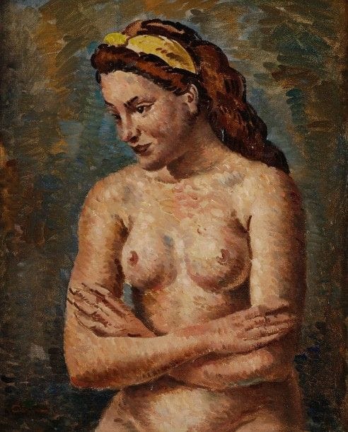 Edmond CERIA (1884-1955)

Femme nue assise
Huile sur toile.
Signée en bas à gauche.
40 x 32 cm

