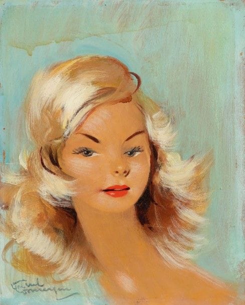 Jean-Gabriel DOMERGUE (1889-1962)

Portrait de femme
Huile sur isorel.
Signée en bas à gauche.
24 x 19 cm