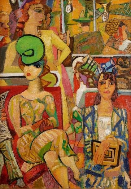 Louis LATAPIE (1891-1972)

Dans le métro
Huile sur toile.
Signée en bas à gauche.
105 x 75 cm
