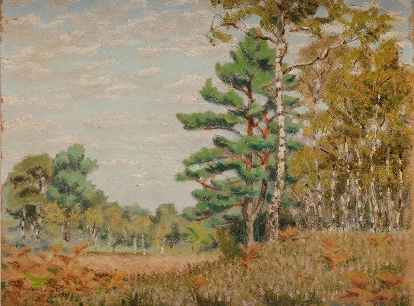 Charles LACOSTE (1870-1959)

Paysages, 1929
2 huiles sur papier.
L'une signée et datée en bas à gauche.
27 x 35 cm chaque

