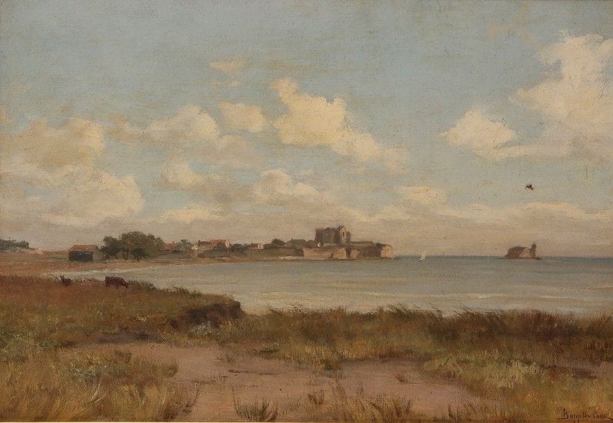 Léon BOPP du PONT (1840-1924)

Bord de mer en Gironde
Huile sur toile.
Signée en bas à droite.
43 x 62 cm