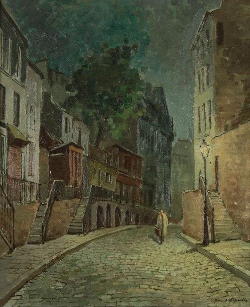 Jean d'Esparbes (1899-1968)

Rue le soir
Huile sur toile.
Signée en bas à droite.
65 x 54 cm