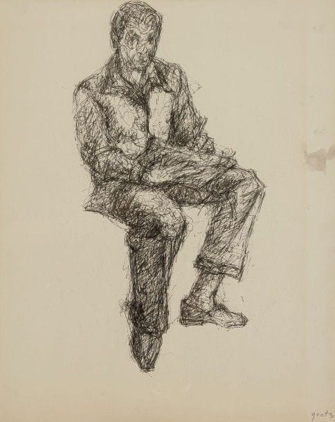 Henri GOETZ [franco-américain] (1909-1989)

Homme assis
Dessin à l’encre.
Signé en bas à droite.
37 x 30.5 cm