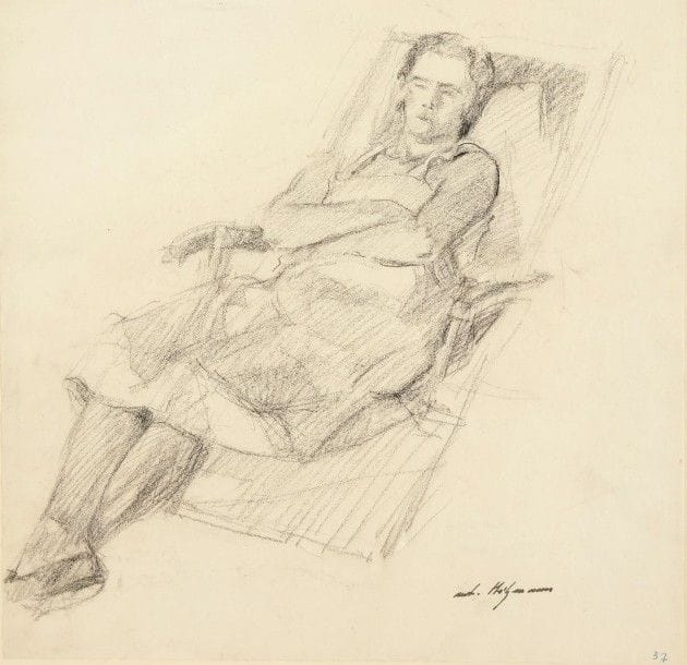 Antoine HEITZMANN (1910-?)

Femme sur sa chaise longue
Dessin au crayon.
Signé en bas à droite.
20.5 x 21 cm