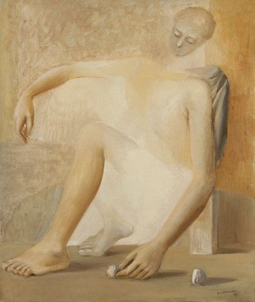 Philippe HOSIASSON [franco-ukrainien] (1898-1978)

Personnage assis, 1929
Huile sur toile.
Signée et datée en bas à droite.
(Rentoilage).
70 x 59 cm