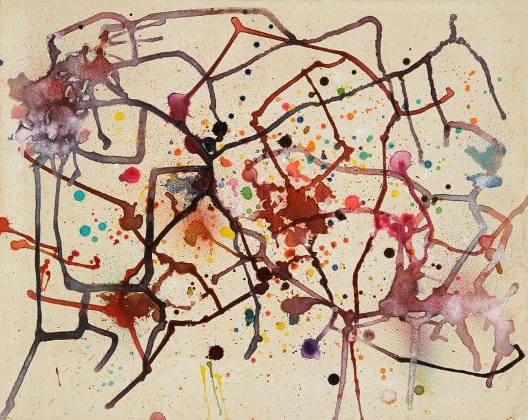Michel MAGNE (1930-1984)

Musique à regarder, 1952
Encre de couleurs sur carton.
Non signé.
»Les partitions à cette époque étaient des dessins. Les interprètes exécutaient des partitions graphiques. En laissant couler des encres sur papier, des tissus ou des contre-plaqués, des signes se forment au hasard.»
35.5 x 45 cm
Provenance: 
Vente de l’atelier, Ader, 1er juin 2011.
Bibliographie: 
Claude Bollack et Frédéric Gollomg, Michel Magne, Saint-Paul de Vence, 1977. Reproduit p. 4.