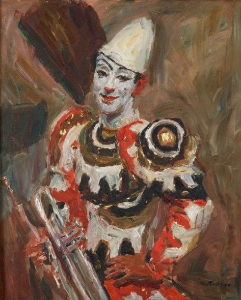 Krikor BEDIKIAN (1908-1981)

Le Clown
Huile sur toile.
Signée en bas à droite.
72 x 60 cm