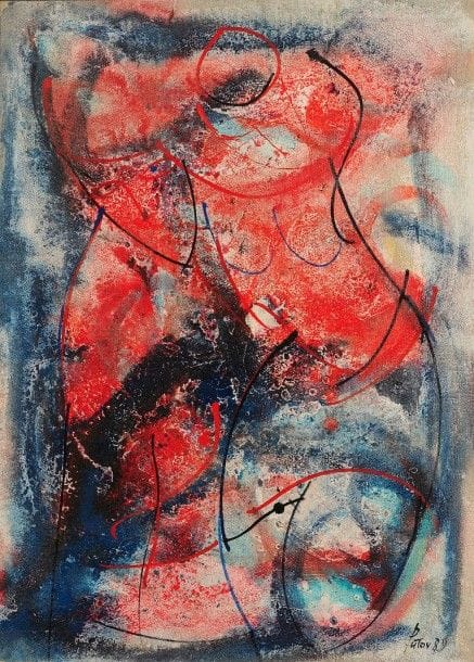 Alexandre PUTOV (1940-2008)

Femmes nues, 1989
Huile sur toile.
Signée et datée en bas à droite.
81 x 60 cm