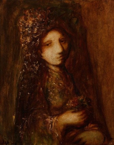 Sylvain VIGNY (1902-1970)

Portrait de femme au bouquet de fleurs
Huile sur isorel.
Signée en bas à gauche.
65 x 50 cm