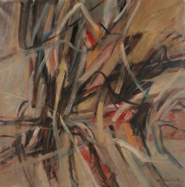 J.M. Carnie, dit ARCHAK [arménien] (1931-2014)

Tout dans tout, 1979
Huile sur toile.
Signée et datée en bas à droite.
Signée et datée au dos.
100 x 100 cm