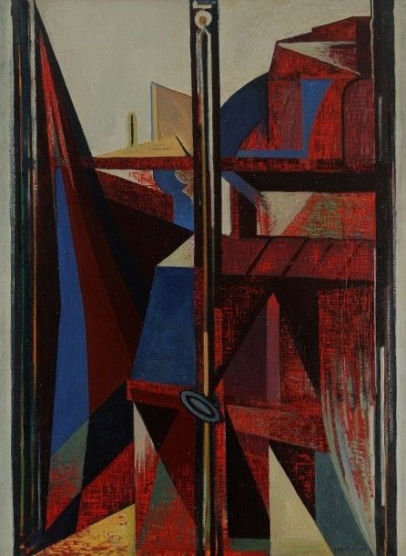 Mario CARLETTI [italien] (1912-1977)

Fenêtre sur Paris, 1948
Huile sur toile.
Signée et datée en bas à droite.
Signée, datée et titrée en italien au dos.
130 x 97 cm