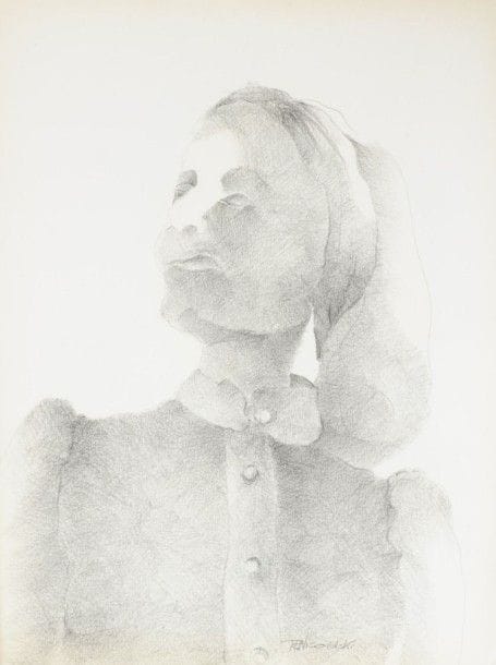 Robert NICOÏDSKI (1931-2001){CR}Portraits d’homme{CR}3 dessins au crayon.{CR}Signés.{CR}65 x 50 cm