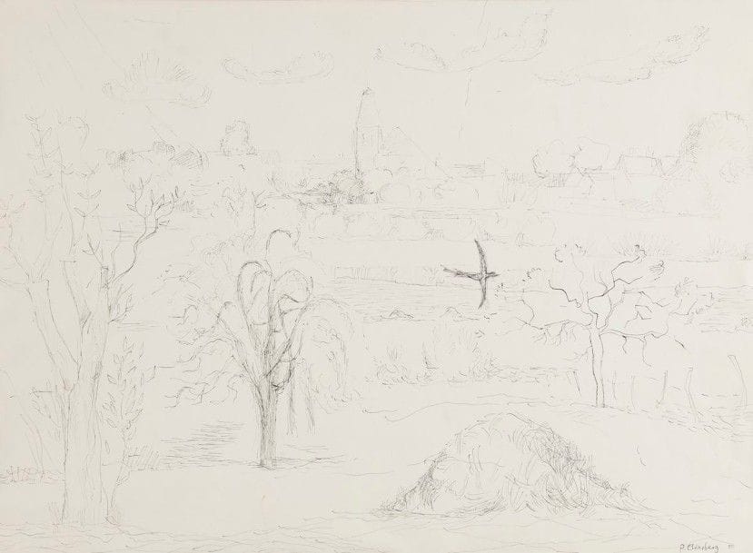 Paul ELIASBERG (1907-1984)
L’hirondelle, 1950
Dessin à l’encre.
Signé et daté en bas à droite.
33 x 45,5 cm Mots clés : judaica, jewish, hebreu, hebrew, rabbin, synagogue, juif, juive, israélite, hebraica, judaism, torah, juden, sionism