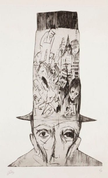 Zvy MILSHTEIN (né en 1934)
Tête au chapeau habité
Burin et pointe sèche sur cuivre découpé.
Signée et numérotée sur 15.
54 x 33 cm Mots clés : judaica, jewish, hebreu, hebrew, rabbin, synagogue, juif, juive, israélite, hebraica, judaism, torah, juden, sionism
